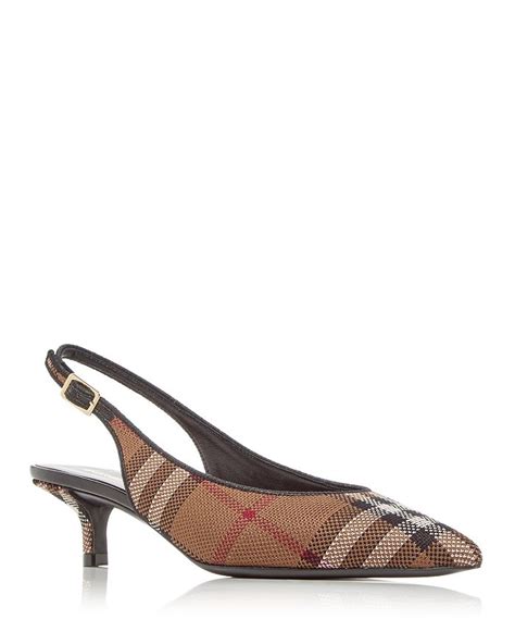 black burberry strap heels|Burberry heels for women.